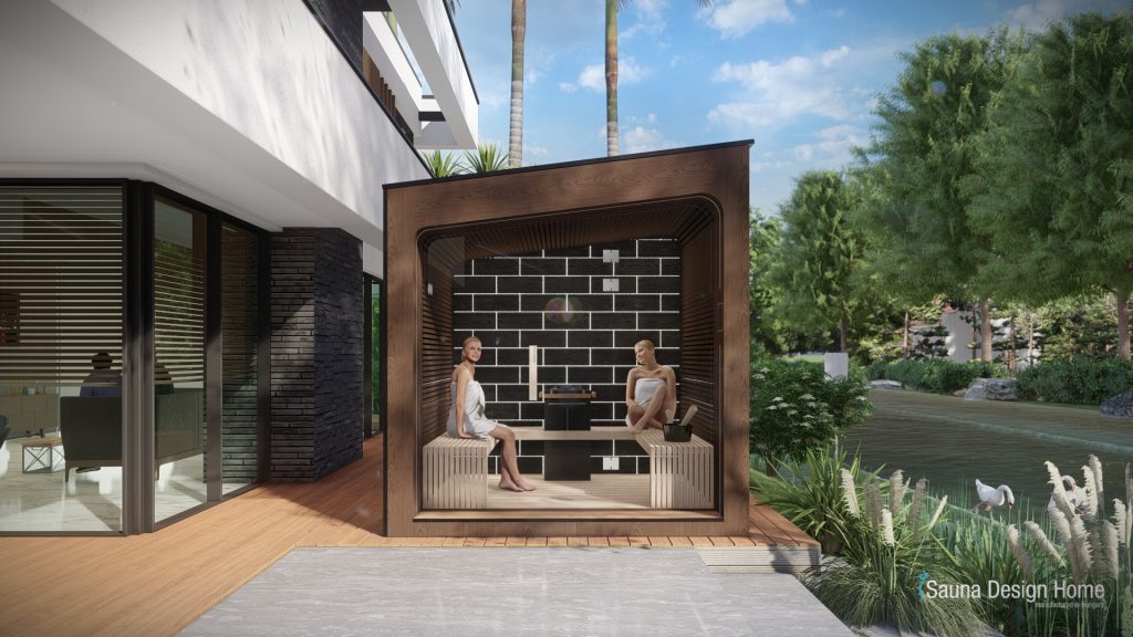 Outdoor design sauna - Mirage