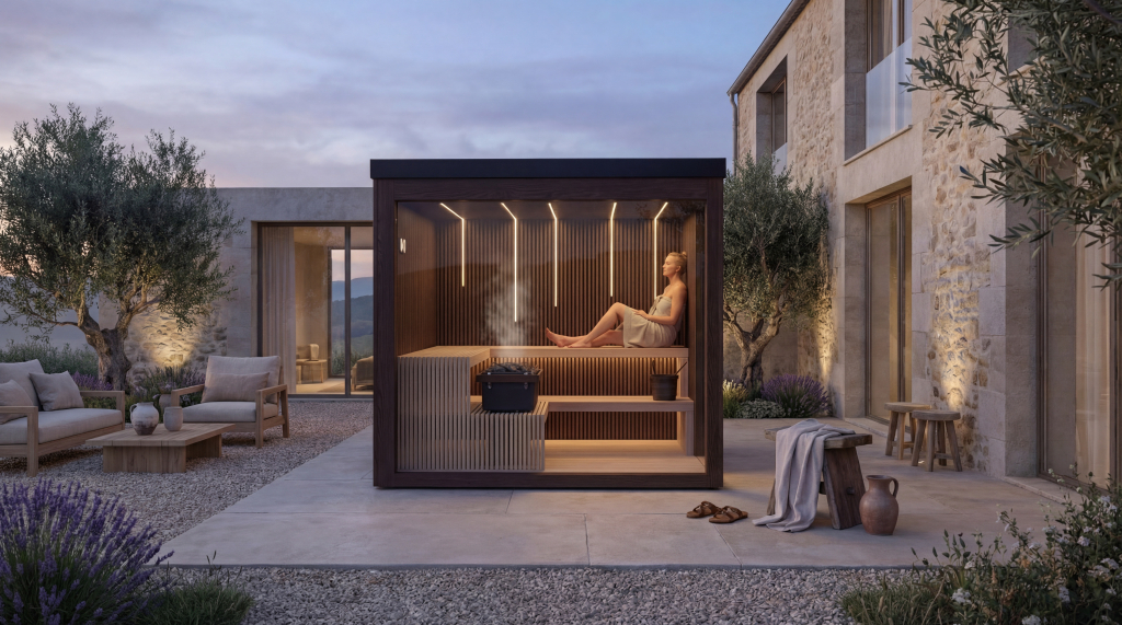 Fusion finnisch sauna