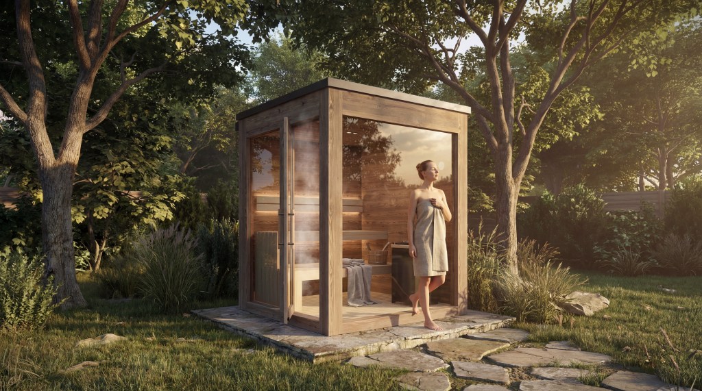 Kültéri finn szauna - MySauna Comfort